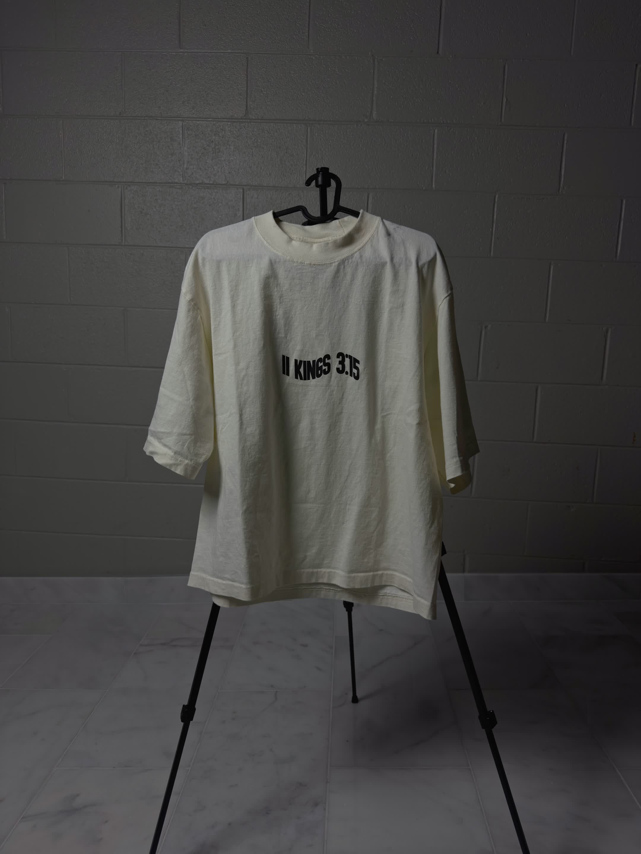 II Kings 3:15 Cropped Tee